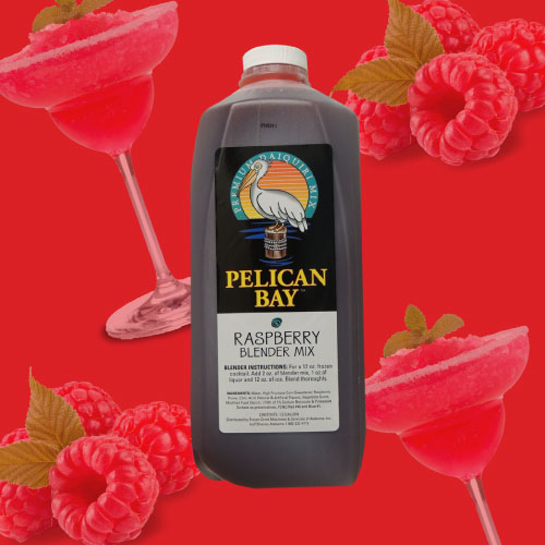 Raspberry Pelican Bay Premium Drink Flavor Mix