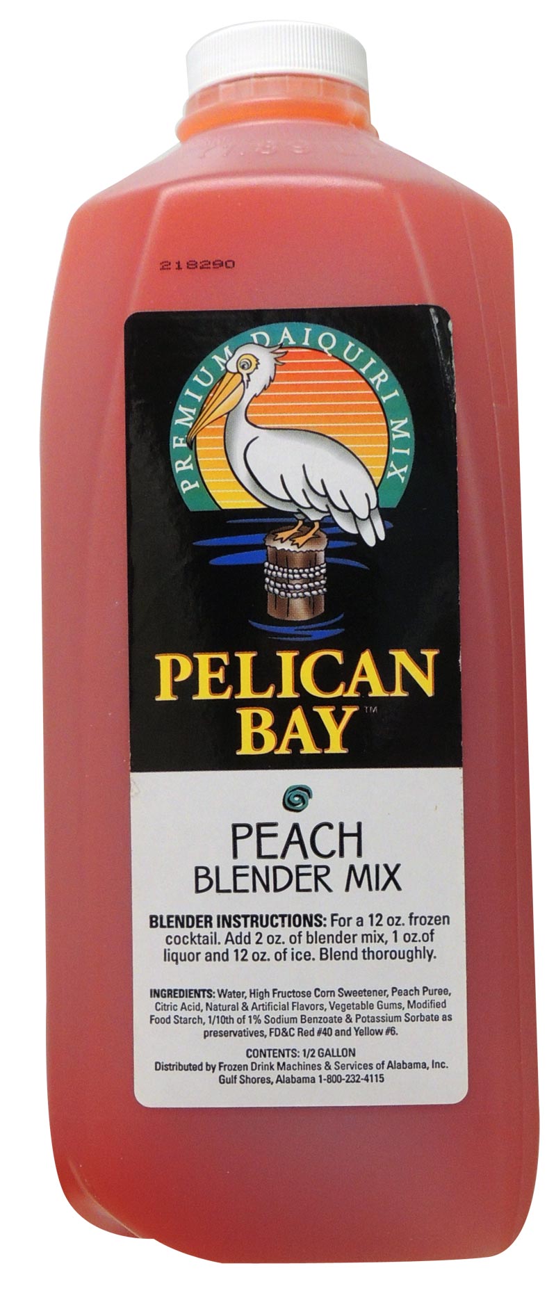 Peach Pelican Bay Premium Drink Flavor Mix