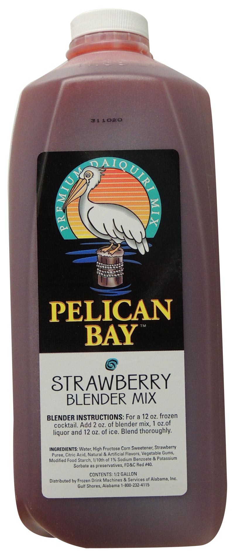 Strawberry Pelican Bay Premium Drink Flavor Mix