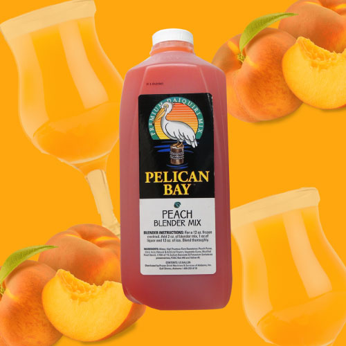 Peach Pelican Bay Premium Drink Flavor Mix