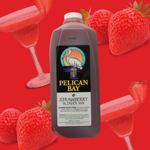 Strawberry Pelican Bay Premium Drink Flavor Mix